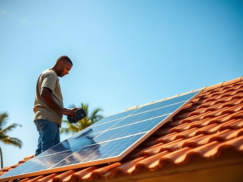 SunSavannah Solar at work (sample photo)